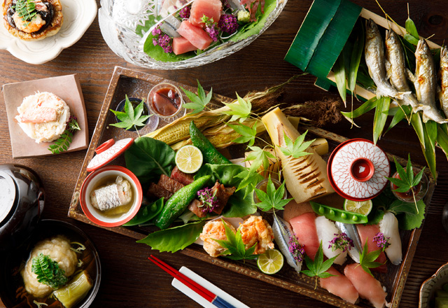 ”食の宝庫金沢”の四季折々の豊富な食材にこだわった和のお膳